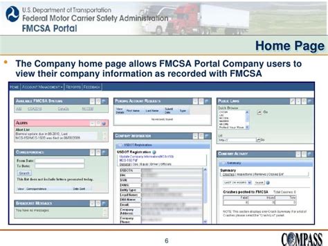 fmcsa portal account.